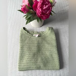 Joe Fresh Olive Knit Top